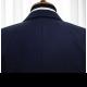 Bộ vest nam caro xanh navy dày VD117 #1